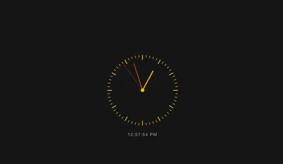 Vista previa de Online Analog Clock