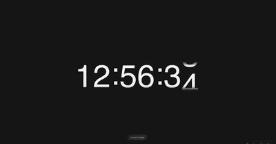 Vista previa de Online Digital Clock Full Screen