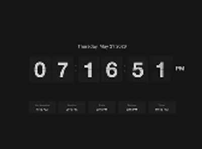 Flip Clock preview